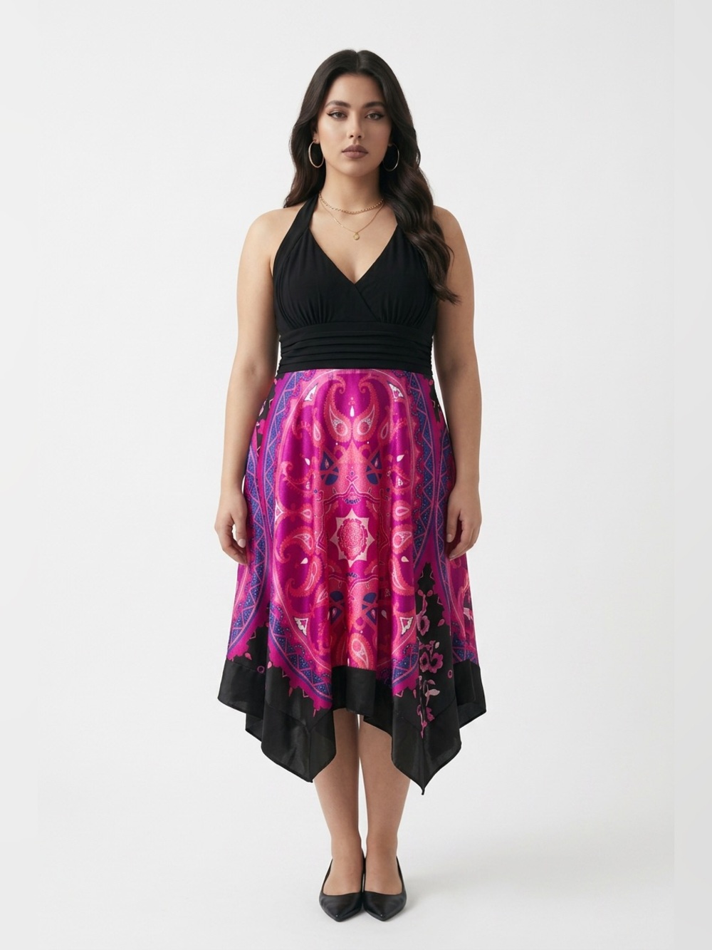 Le Château  90s satin dress